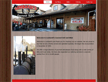 Tablet Screenshot of lombardisbbq.com